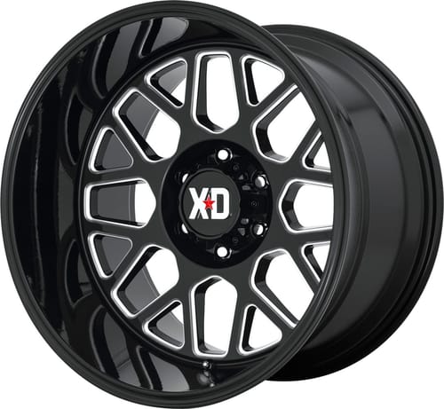 (Clearance - No Returns) XD Series XD849 Gloss Black Milled