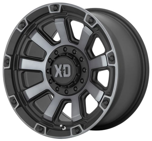 (Clearance - No Returns) XD Series XD852 Gauntlet Satin Black w/ Gray Tint