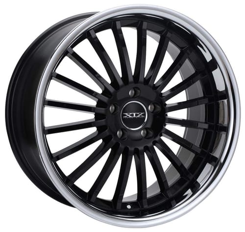XIX X59 Gloss Black w/ Stainless Steel Chrome Lip