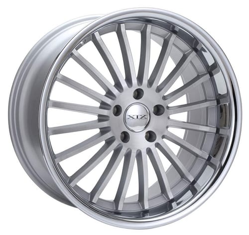 XIX X59 Silver Brushed Face w/ Stainless Steel Chrome Lip
