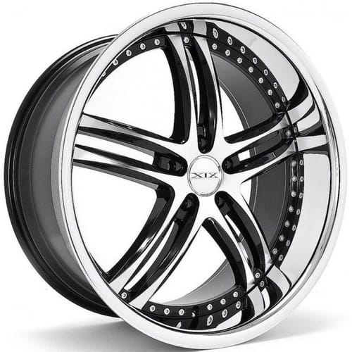 XIX X15 Gloss Black Machined w/ Chrome Stainless Steel Lip