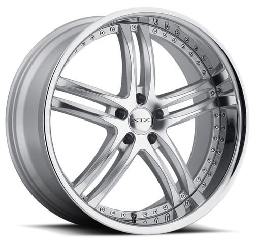 XIX X15 Silver Machined w/ Chrome Stainless Steel Lip