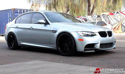 19 inch Staggered Savini Black Di Forza BM-14 Gloss Black on a 2011 BMW M3 w/ Specs