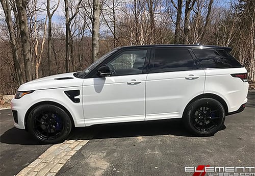 21x9 MRR FS06 Gloss Black on a 2017 Ranger Rover Sport Supercharged w/ specs