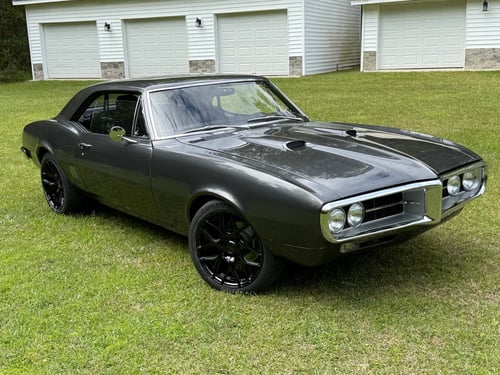 Staggered 18 inch MRR FS01 in Gloss Black on an 1967 Pontiac Firebird