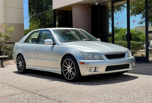 17 Inch Kraze KR194's in Gloss Black w/ Machined Face on a 2003 Lexus IS300