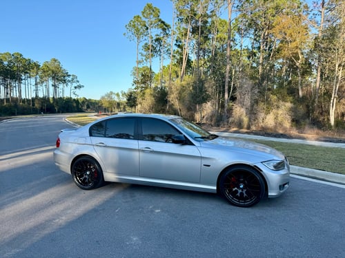 Staggered 19 Inch Avant Garde M359's in Matte Black on a 2011 BMW 328I