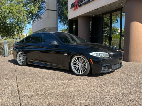 20 inch Variant Rian Raw Milled on a 2011 BMW 535i