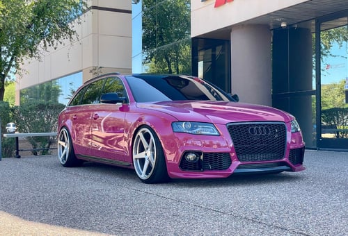 20 inch Variant Sena's in Raw Milled on a 2012 Audi A4 Avant