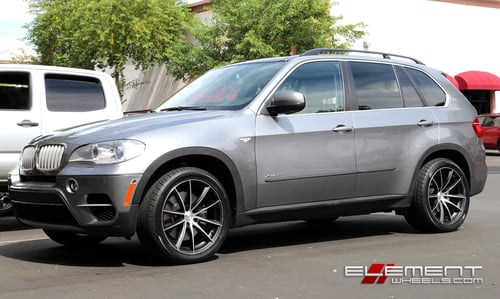 Ace Alloy Convex 20 inch staggered on 2012 BMW X5 series w/ Specs