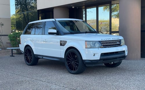 22 Inch Gianelle Verdi in Gloss Black on a 2013 Land Rover Range Rover