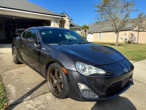 18 inch AVID.1 AV-42 in Matte Bronze on a 2013 Scion FR-S