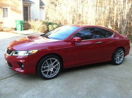 Avant Garde M510 Staggered Wheels on 2013 Honda Accord w/ Specs