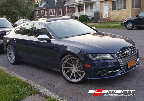 20x10.5 Stance SF01 2013 Audi S7 w/ Specs