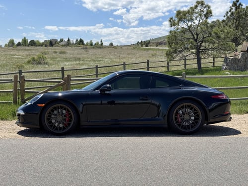 Staggered 20 inch Variant Maxim in Satin Bronze on a 2014 Porsche 911 Carrera 911 4S