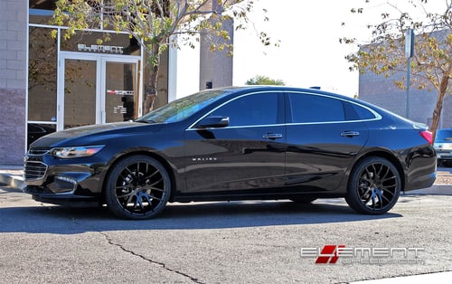 Giovanna Kilis Gloss Black on 2016 Chevy Malibu w/ Specs