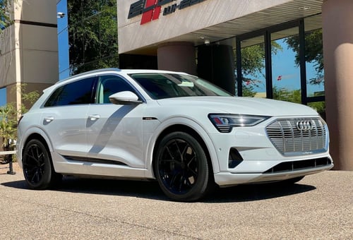 21 inch MRR FS06's in Gloss Black on a 2019 Audi E-Tron