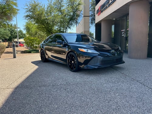 20 inch Curva Concepts CFF46 in Gloss Black on a 2019 Toyota Camry