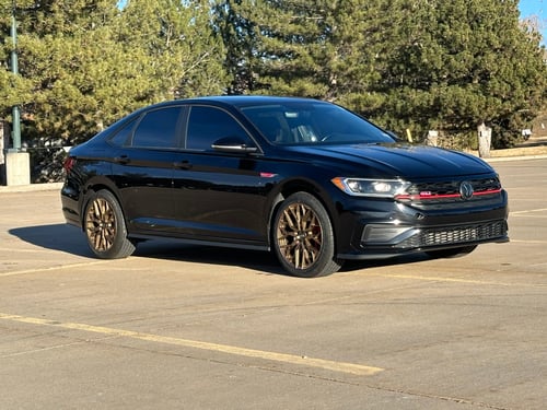 18 inch F1R FS3's in Matte Bronze on a 2019 Volkswagen Jetta GLI