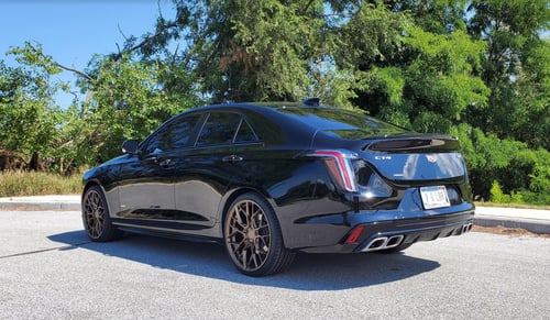 20 inch Variant Radon's in Satin Bronze on a 2020 Cadillac CT4-V AWD