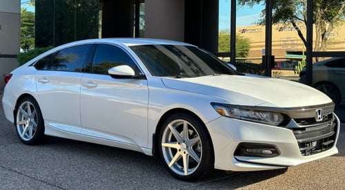 19x8.5 Inch Rohana RC7 Machined Silver on a 2020 Honda Accord Sedan