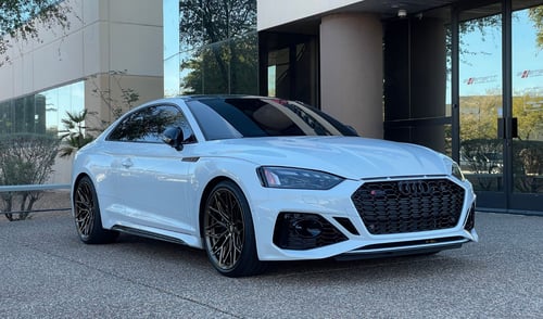 20 Inch Variant Maxims in Gloss Bronze on a 2023 Audi RS5