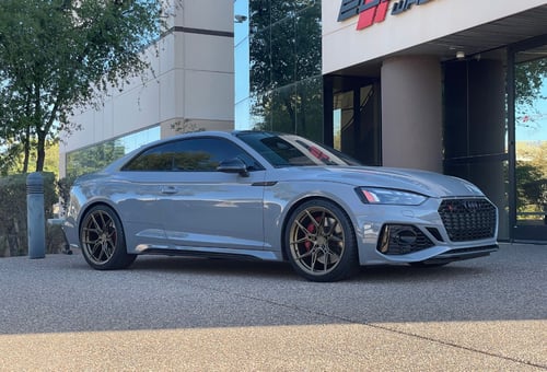 20 inch Variant Nysa's in Satin Bronze on a 2023 Audi RS5