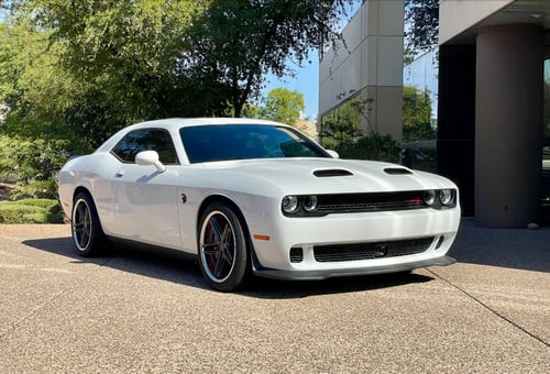 20 inch Ferrada CM1's in Matte Graphite on a 2023 Dodge Challenger Hellcat