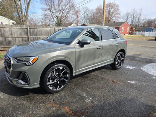 20 inch GMP Rebel in Black Diamond on a 2024 Audi Q3