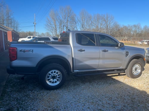 17" Raceline 958MC Rogue in Machined on a 2024 Ford Ranger 4WD