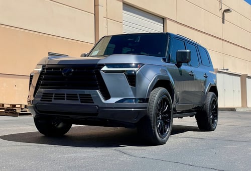 22 inch Fuel Offroad Rebel 6's in Matte Black on a 2024 Lexus GX 550