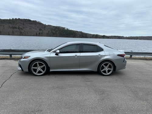 20 inch Variant Sena Raw Milled on a 2024 Toyota Camry