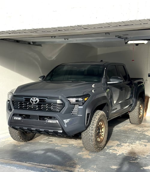 17 inch Method MR703's in Bronze on a 2024 Toyota Tacoma