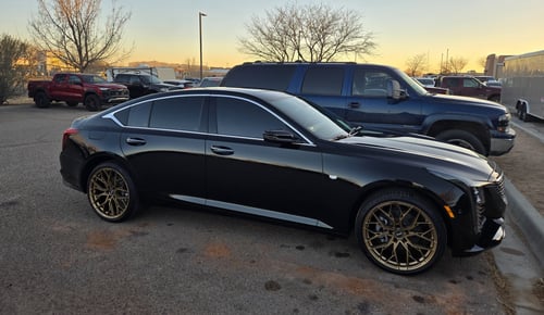 20 F1R Wheels FS3 in Matte Bronze on a 2025 Cadillac CT5 AWD