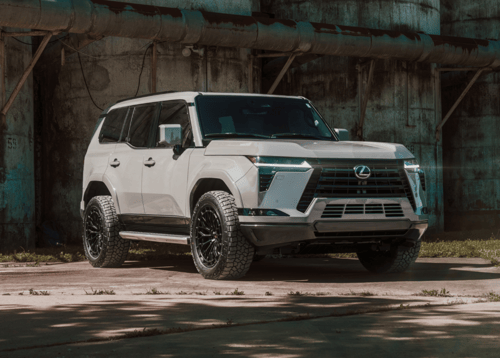 20 inch Ferrada FTR12 in Gloss Black on a 2025 Lexus GX550