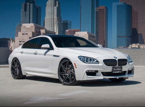 Blaque Diamond All Matte Graphite on BMW 650i 4Dr w/ Specs