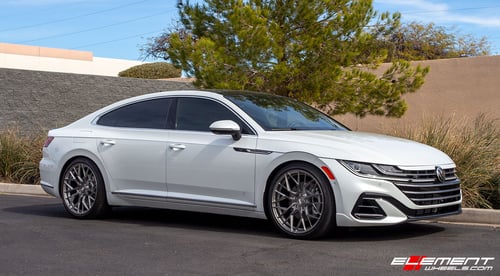 20 inch Variant Radon Titanium Brushed Face on a 2021 Volkswagen Arteon