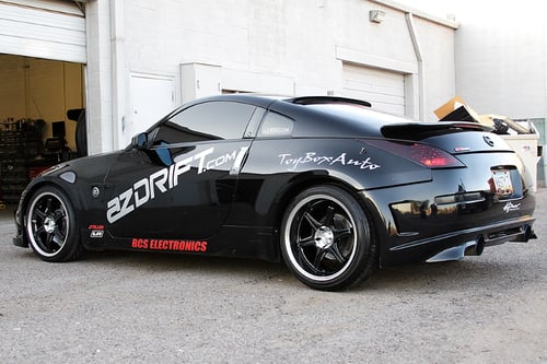 Tenzo GT-6 Wheels on 04 Nissan 350z w/ Specs