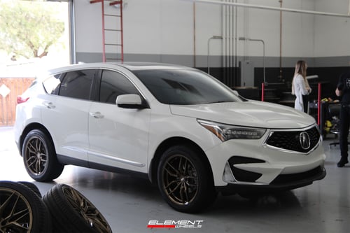 20 inch Variant Krypton Satin Bronze on a 2022 Acura RDX