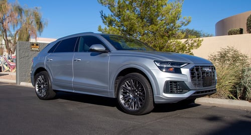 22 inch Rotiform JDR Matte Anthracite R163 on a 2020 Audi Q8