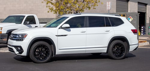 20 inch Gianelle Monte Carlo Gloss Black on a 2019 Volkswagen Atlas