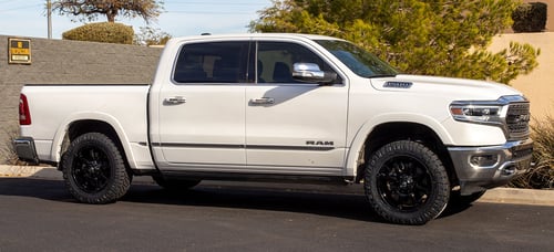 20 inch Fuel Off-Road Coupler Gloss Black D575 on a 2019 Dodge Ram 1500