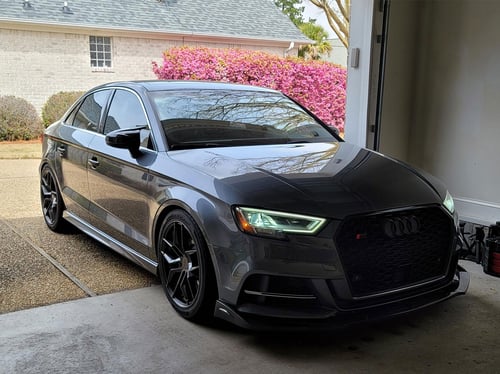 18 inch TSW Silvano Gunmetal on a 2017 Audi S3