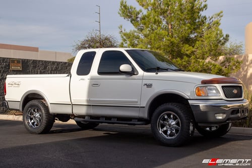 18 inch RBP 81R Saharan Chrome on a 2000 Ford F-150