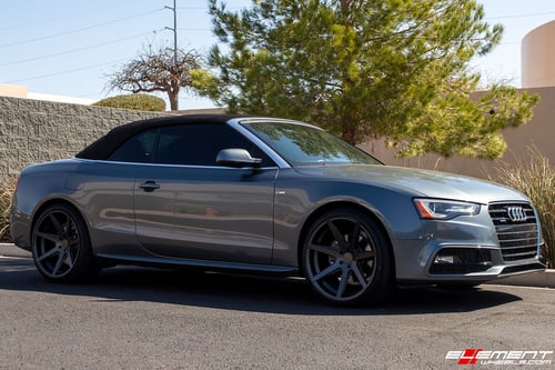 20 inch Rohana RC7 Matte Graphite on a 2013 Audi A5