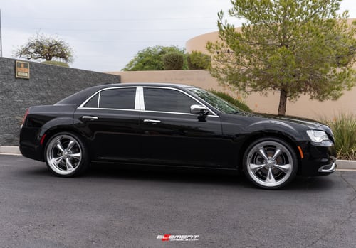 22 inch American Racing VN515 Machine Polish on a 2017 Chrysler 300 RWD