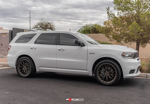 22 inch Savini SV-F2 Matte Bronze on a 2020 Dodge Durango