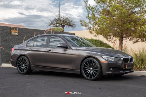 20 inch Asanti ABL-14 Custom Rainbow Prizm on a 2013 BMW 320i
