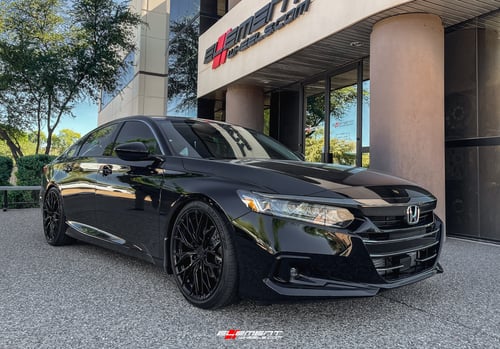 20 inch MRR Ground Force GF5 Gloss Black on a 2021 Honda Accord Sedan
