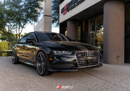 20 inch Variant Argon Brushed Titanium on a 2017 Audi A7